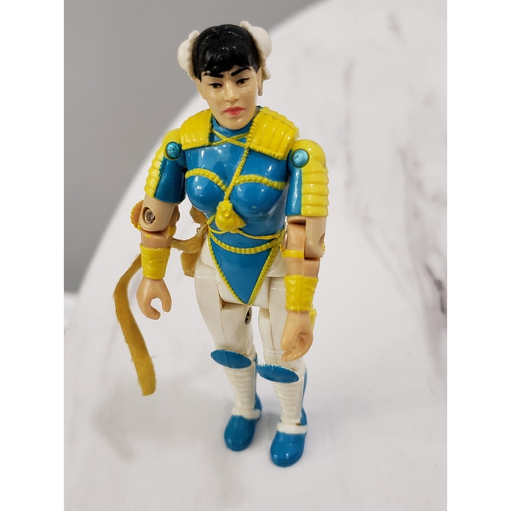Vintage‎ 1993 Hasbro GI Joe Street Fighter 3.75" Chun Li Action Figure